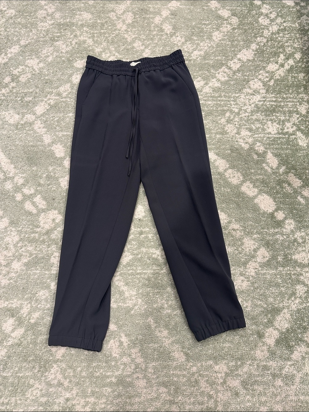 J. Crew Navy Elastic Waist Jogger Pants